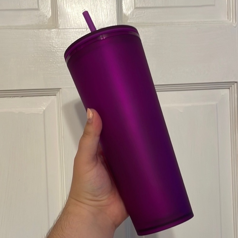 Starbucks Venti Purple Matte Cup